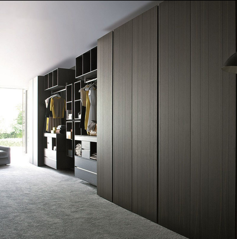 Bedroom Cabinet The.solid wood wardrobe.guangdong wardrobe design simple clothes wardrobe cabinet