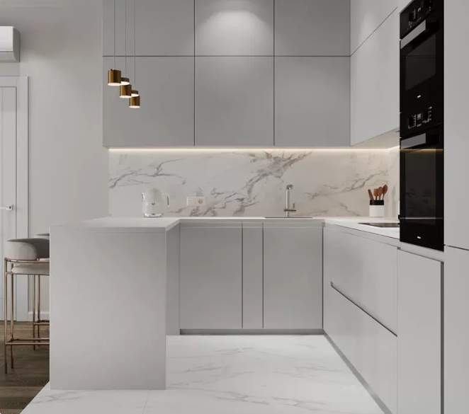 kitchen cabinets 2023 uxurious Customized accessories furniture kitchen with integrated modern kitchen cabinet 