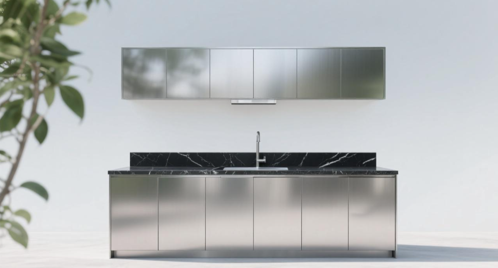 stainless steel outdoor kitchen cabinets